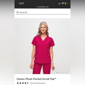 Brand New Figs XL ultra rose color! Selling full set